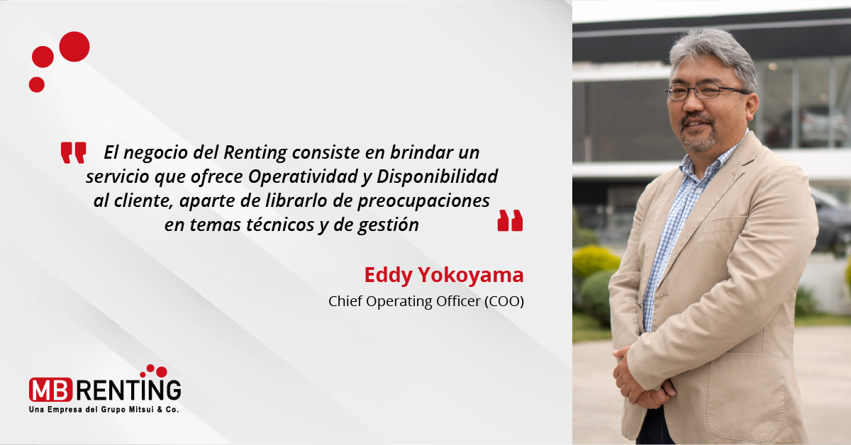 Eddy Yokoyama: Nuestro objetivo es innovar en el mercado de renting