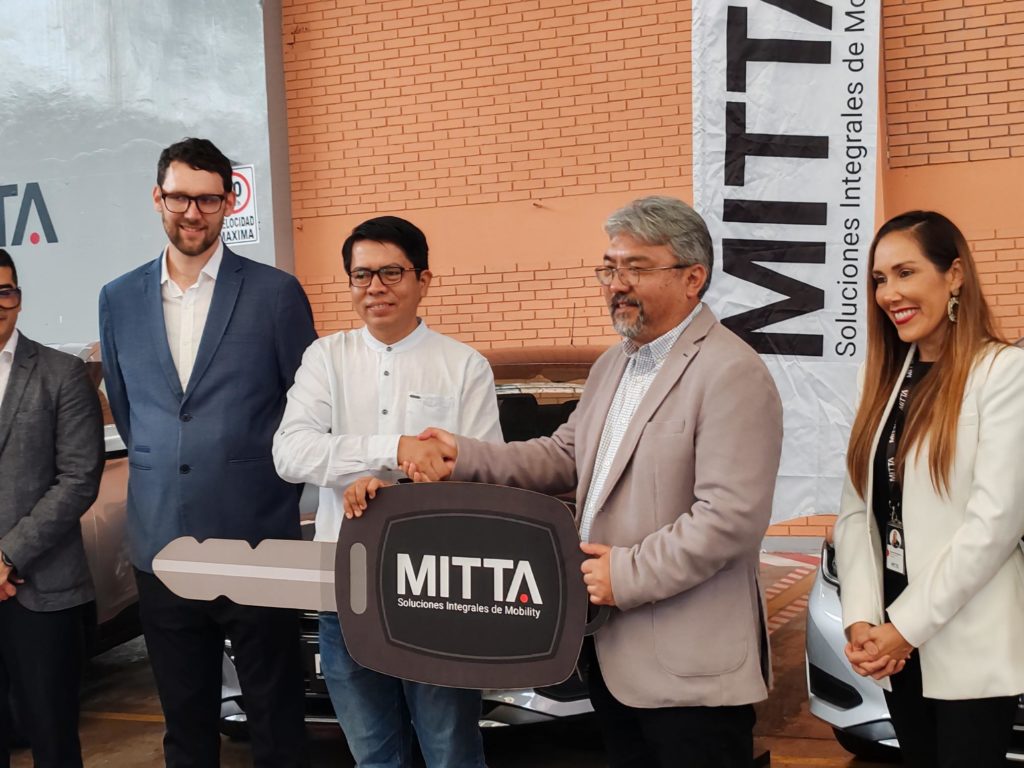 Entrega oficial de renovación de flota a San fernando con MITTA Perú